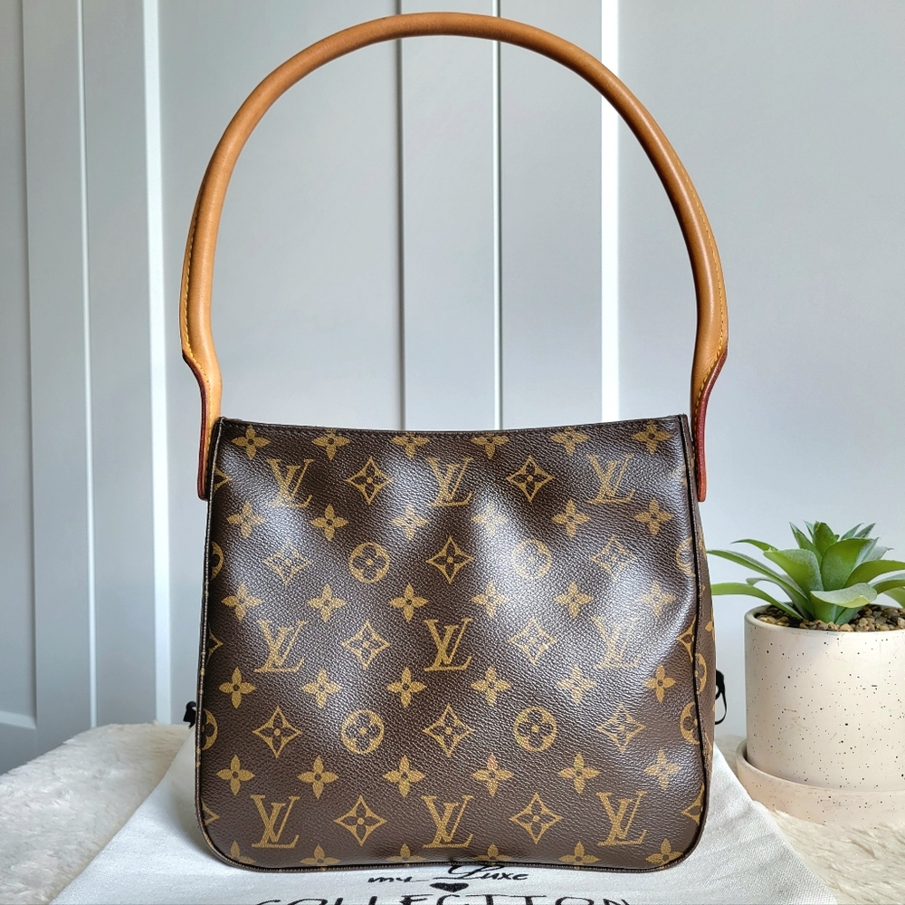 💕Louis Vuitton Looping MM Shoulder Bag Monogram